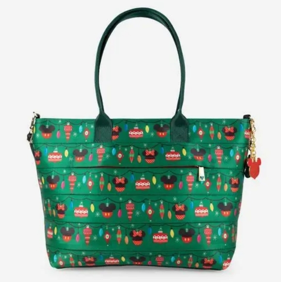 Harveys Disney's Mickey Christmas Medium Streamline Tote - Picture 1 of 10